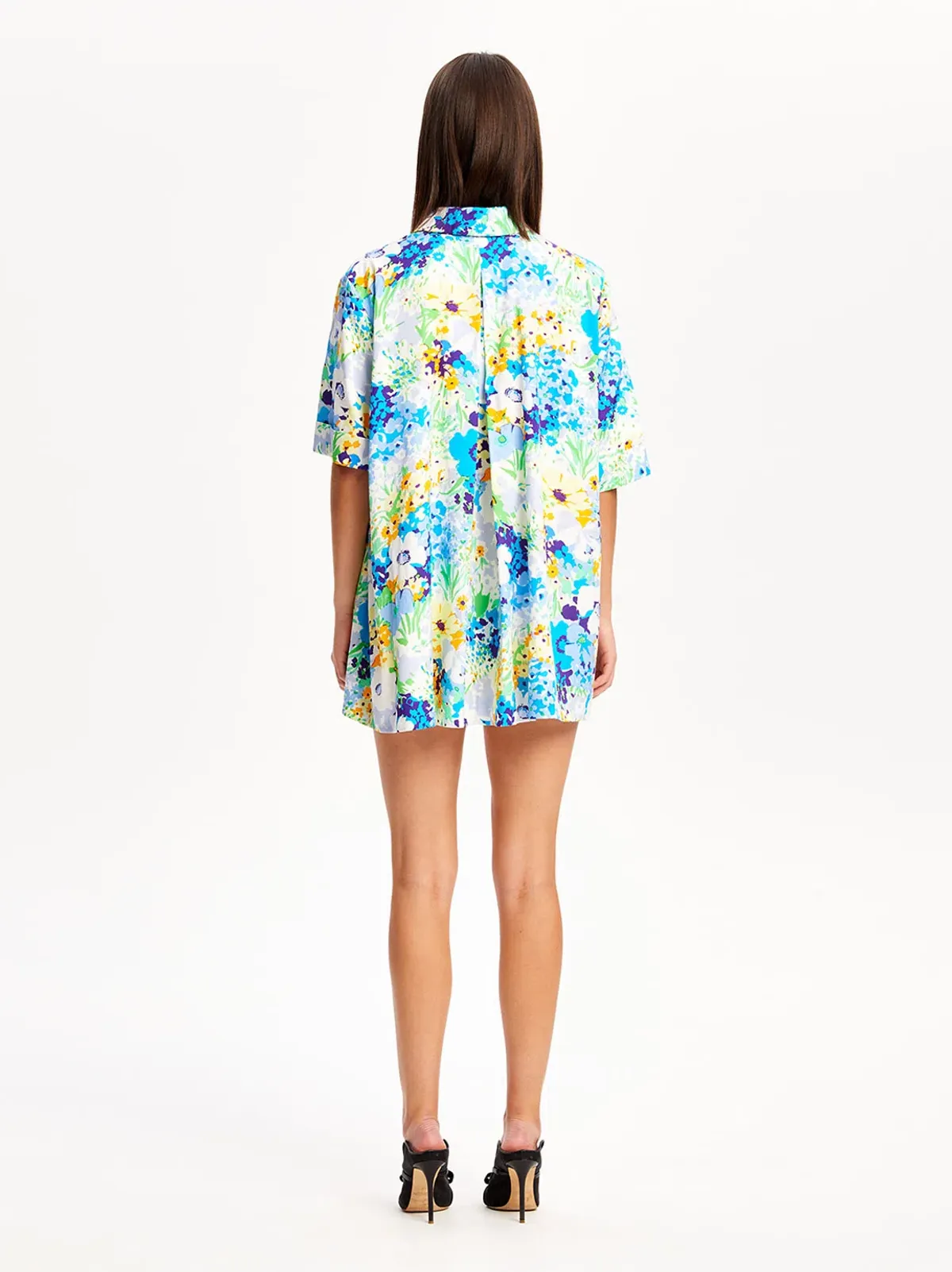Alice McCall Midnight Radio Coat Citrus Print Size 8 - Image 4