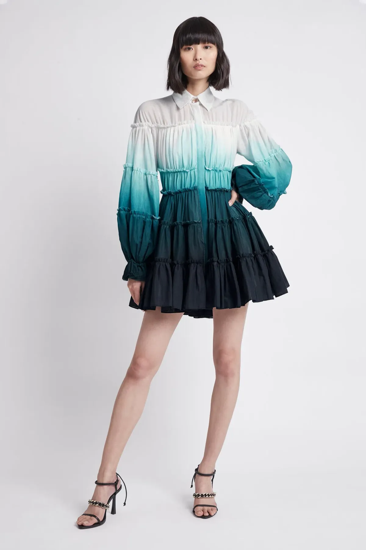 Aje Cosmos Cut out Mini Dress Print Size 10 for rent on The Volte - main image