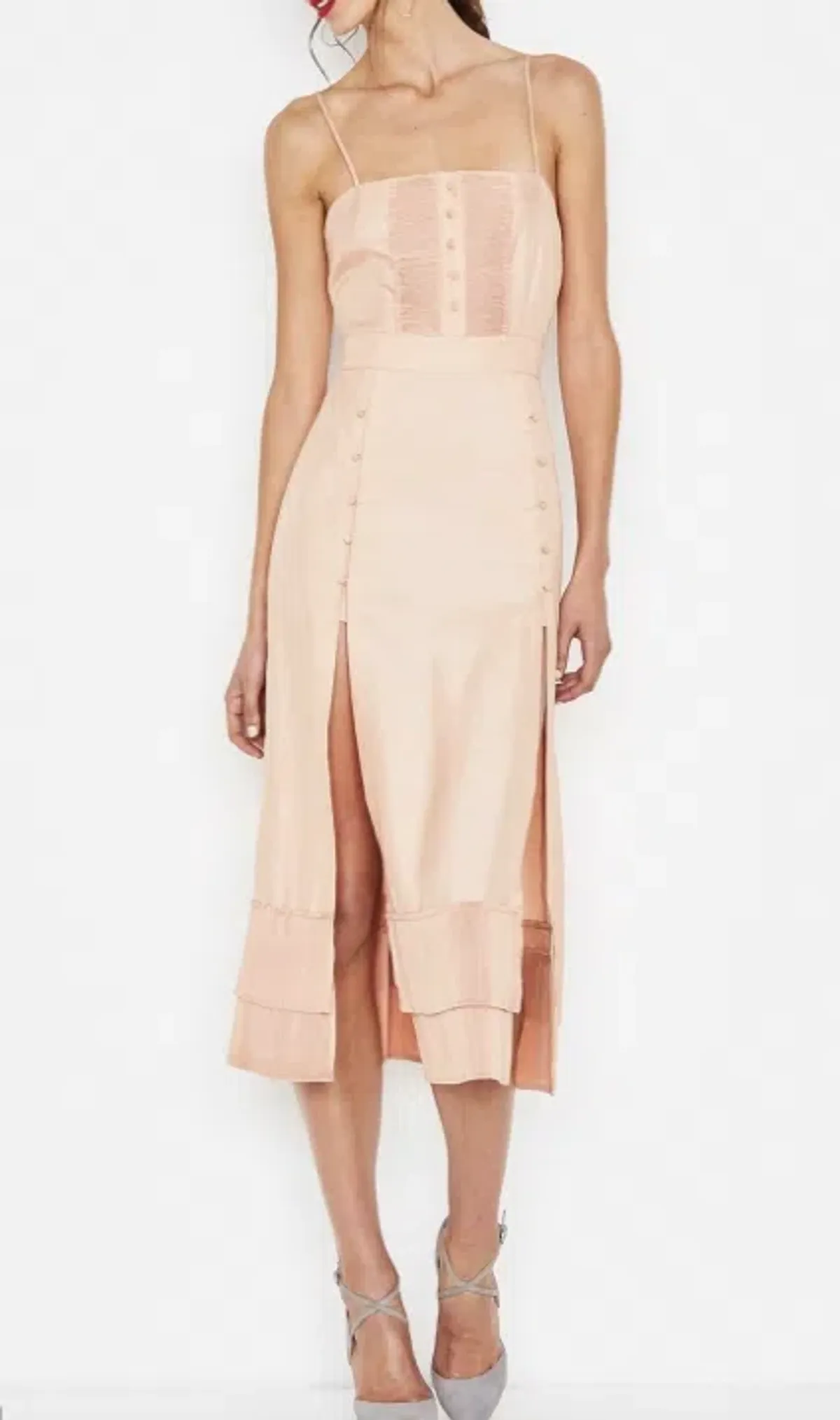 Alice McCall Stargaze Dress Amber Orange Size 10 - Image 1