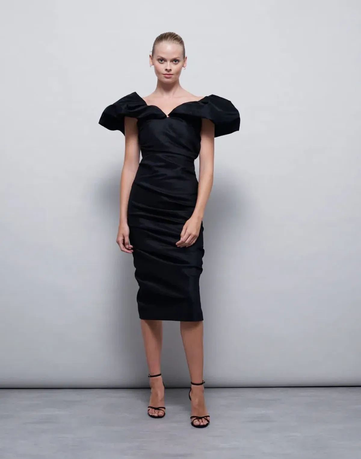 Rachel Gilbert Frey Dress Black Size 3 / AU 12 - Image 1