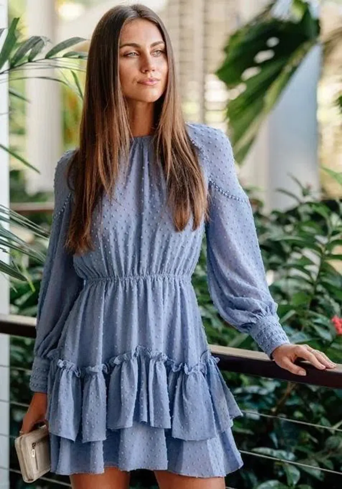 Talulah Sweet Allure Mini Dress Blue Size 8 - Image 4