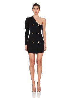 MISHA Jelena Blazer Dress Black Size 6/XS for rent on The Volte - image 1