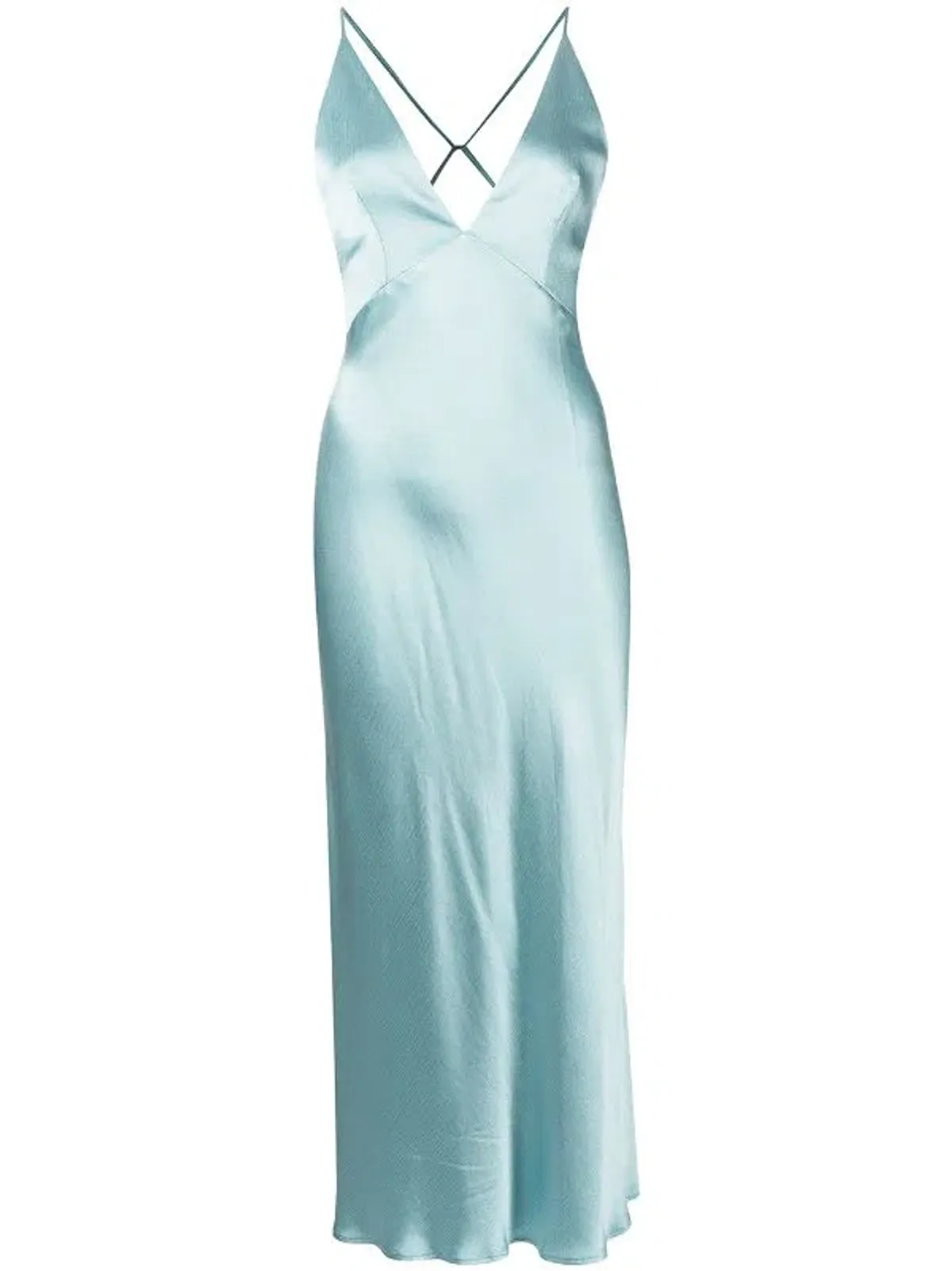 BEC & BRIDGE DUCK EGG VALENTINA MIDI DRESS - SIZE 8 AU/4 US (RRP $260) - Image 4