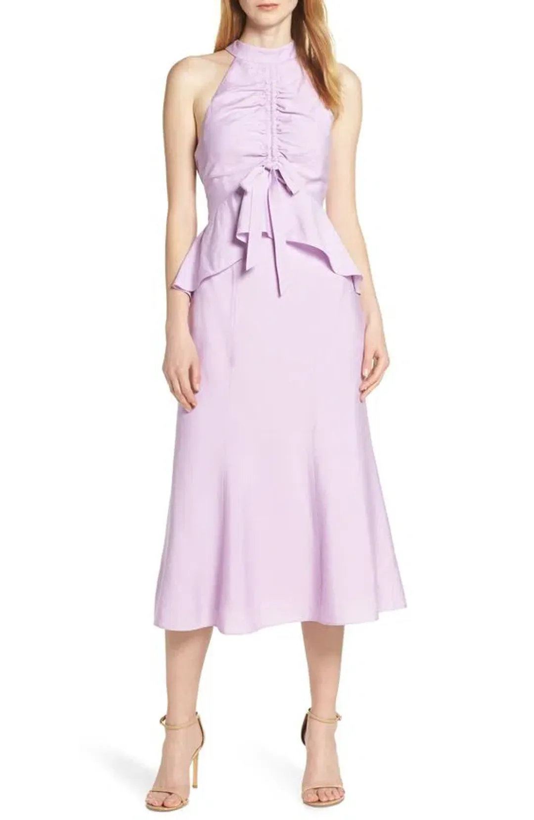 Keepsake Luminous Midi Dress Lavender Size 10 for rent on The Volte - main image