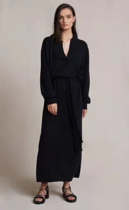 Bec and Bridge Liam Knit Polo Dress Black Size 8 for rent on The Volte - image 3