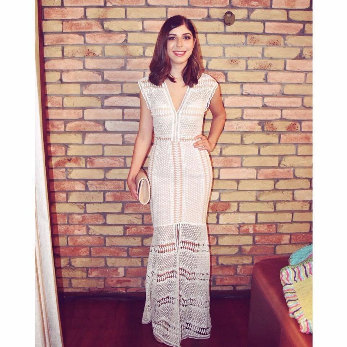 Sheike Horizons White Lace Maxi Dress - Image 2