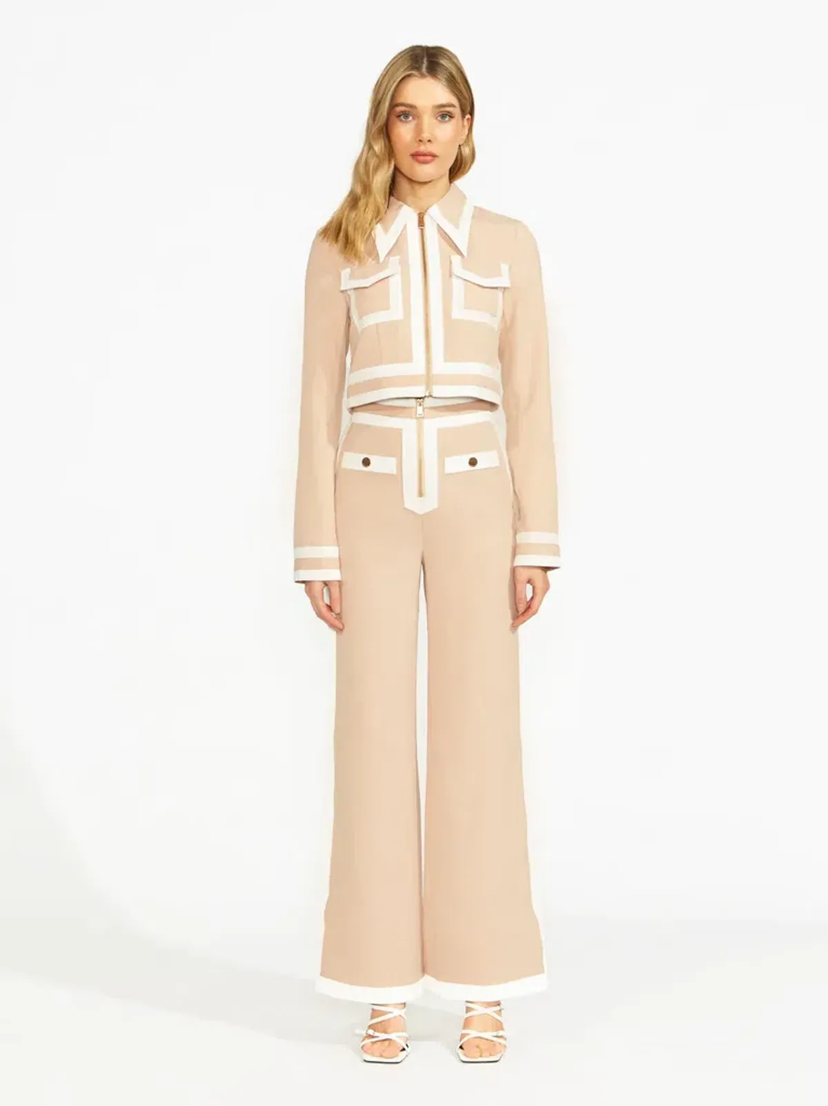 Alice McCall Midnight Love Pants Mocha Size AU 8 - Image 1