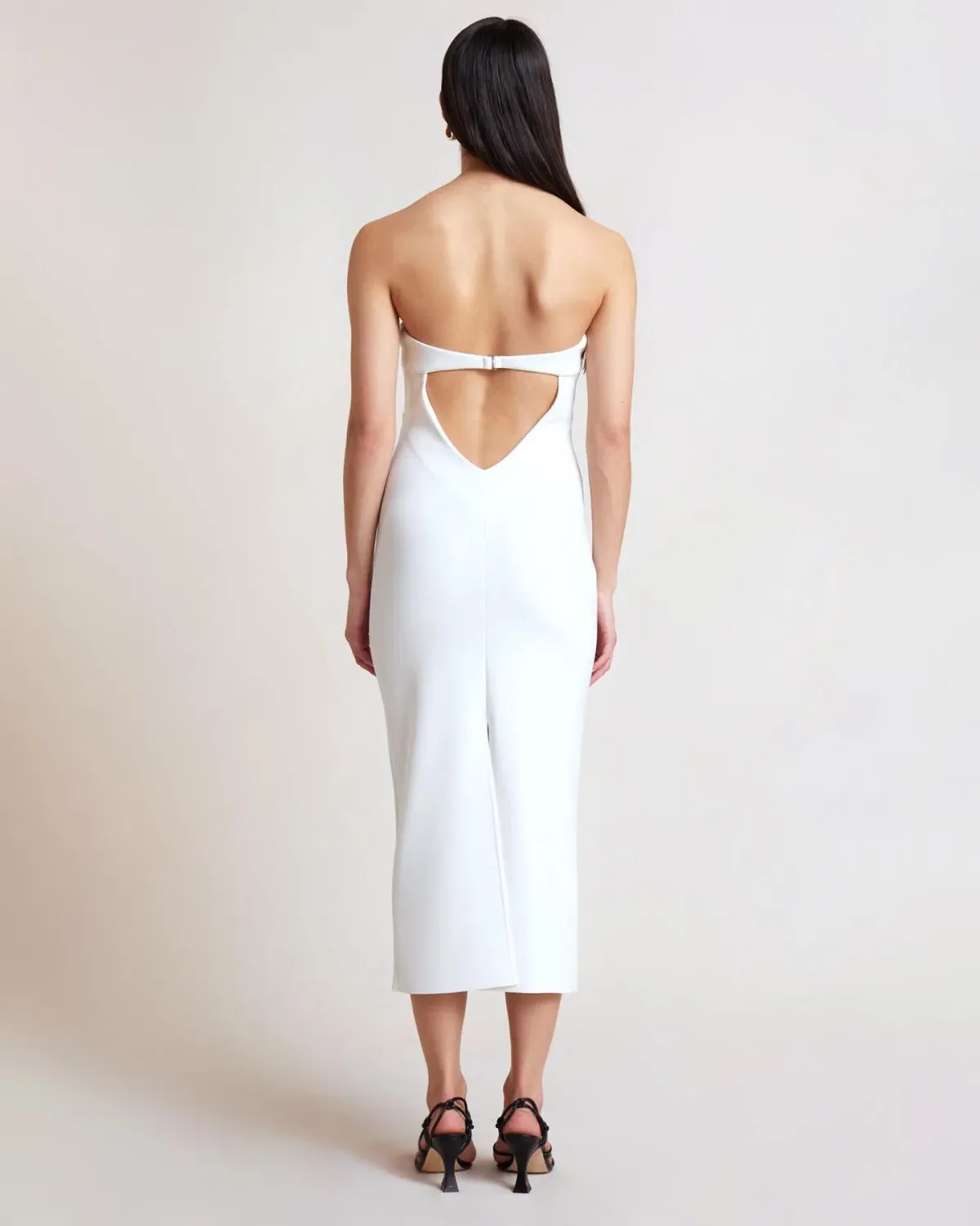 Bec and Bridge Noa Midi Dress White Size 8 - Image 2