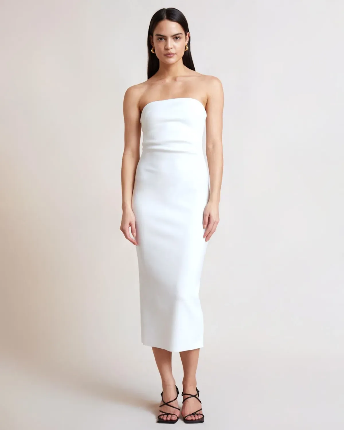 Bec and Bridge Noa Midi Dress White Size 8 - Image 1