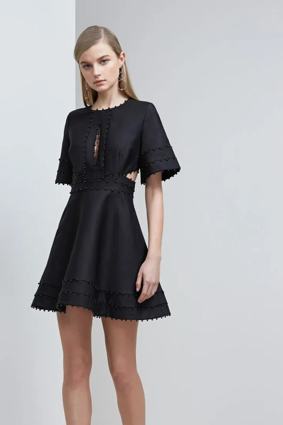 Keepsake the Label All In Love Mini Dress Black Size 8 for rent on The Volte - main image