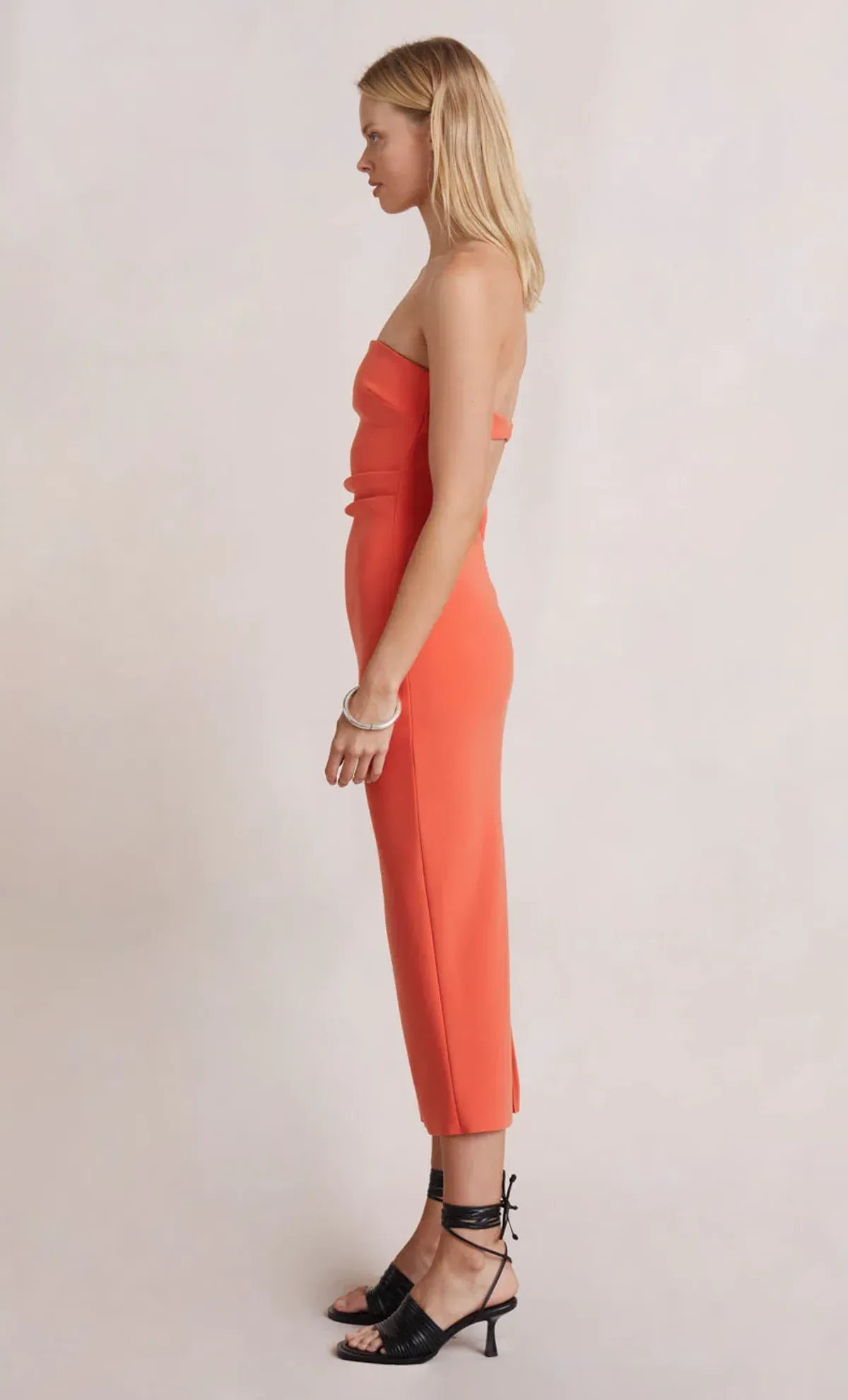 Bec and Bridge Cecily Midi Dress Orange Size 10 - Image 2