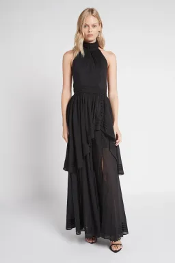 Aje Bungalow Sienna Dress Black Size 14 for rent on The Volte - image 3