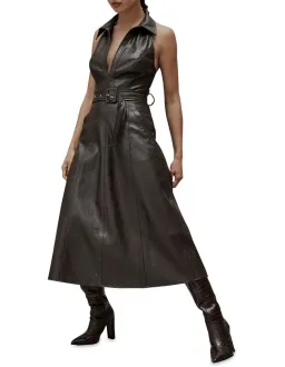 Mossman Opulence Maxi Dress Chocolate Size 14 for rent on The Volte - image 2