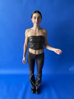 I.AM.GIA Vena Top & Estyn Pants Set Brown Size 6 for rent on The Volte - image 4