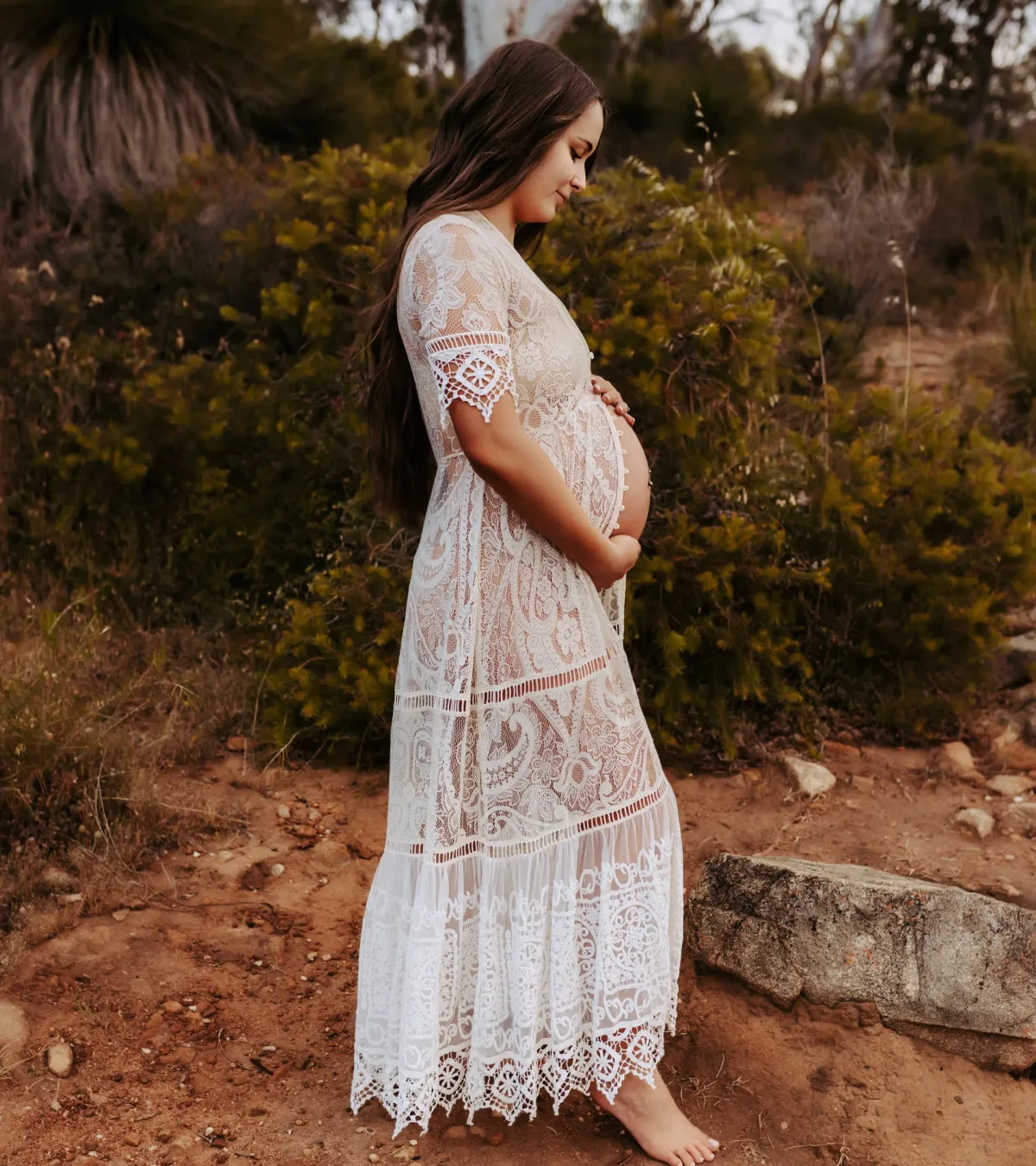 Spell & The Gypsy Rhiannon Gown Cream Size S - Image 10
