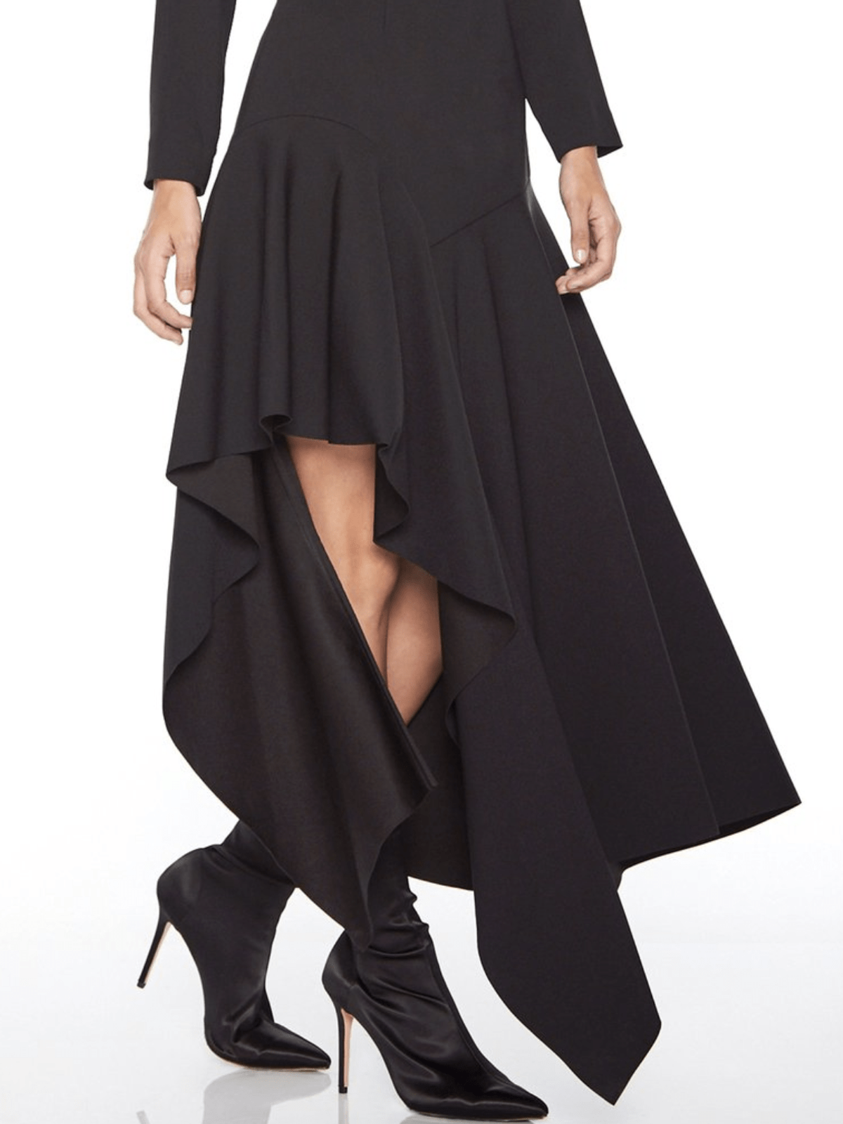 TALULAH - WONDER L/S DRESS Black Size 6 / XS - Image 3