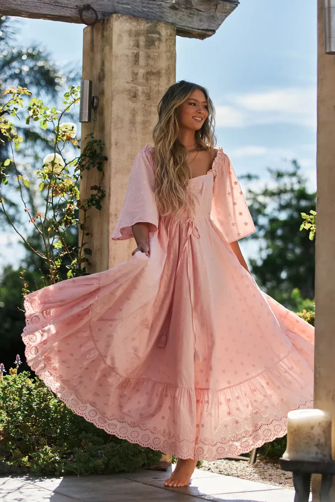 Coven & Co Starlight Gown Pink Size S/AU 10 for rent on The Volte - main image