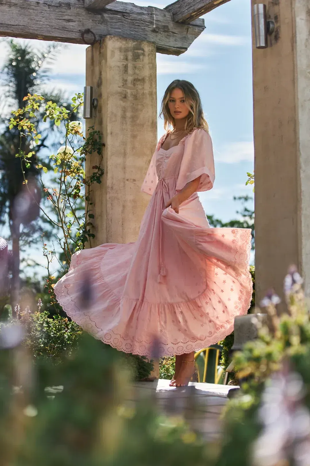 Coven & Co Starlight Gown Pink Size S/AU 10 for rent on The Volte - main image