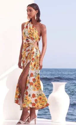 Sonya Moda Nour Maxi Dress Yarden Floral Print Size 10 for rent on The Volte - image 2
