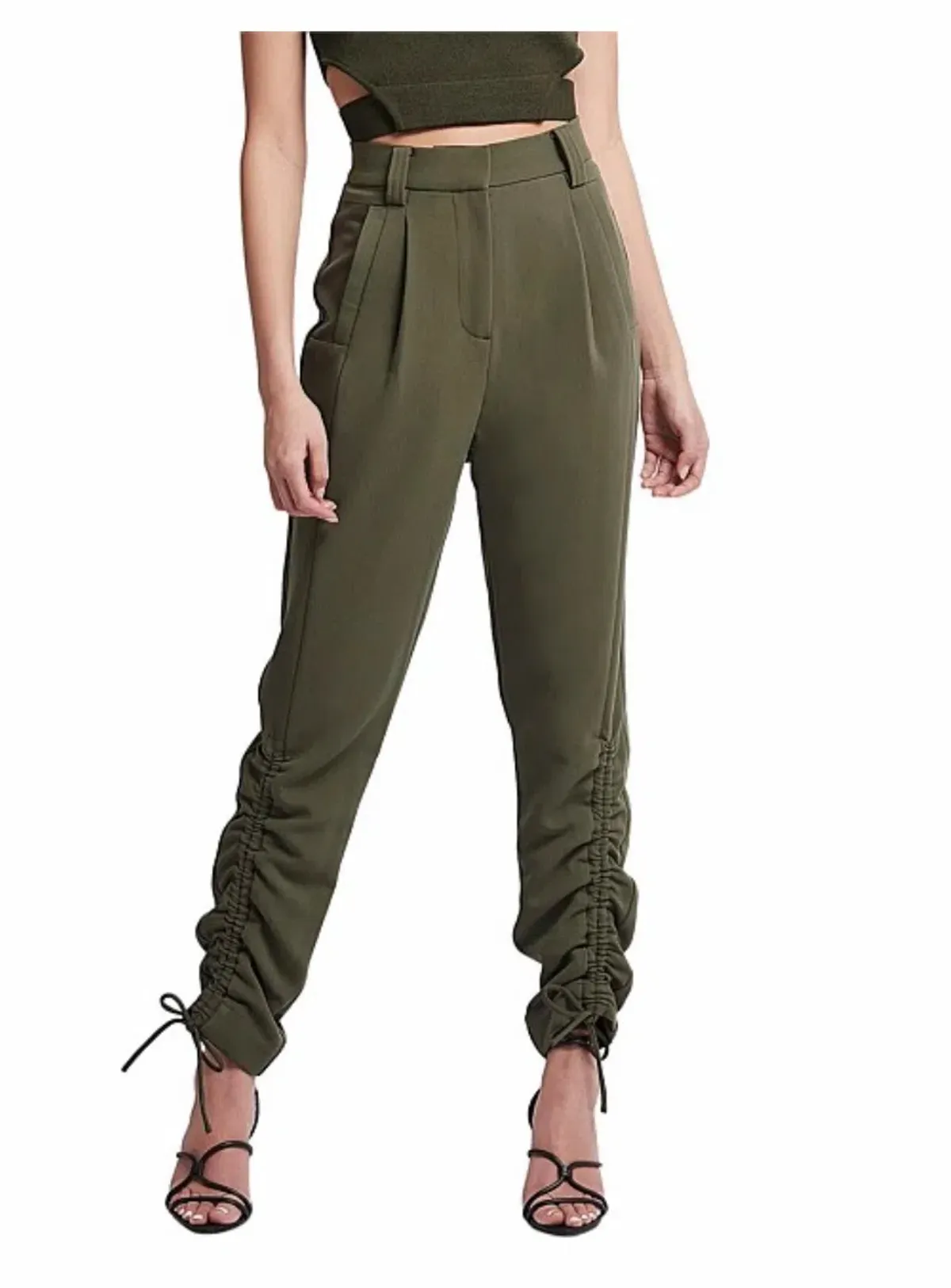 Aje Interlace Jacket & Pants Set Green Size 8 - Image 3