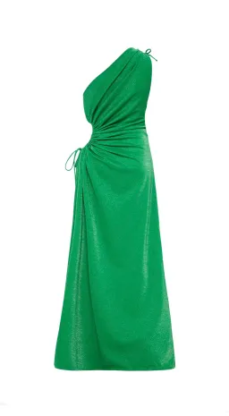 Sonya Moda Nour Maxi Dress in Forest Green Size 6 for rent on The Volte - image 6