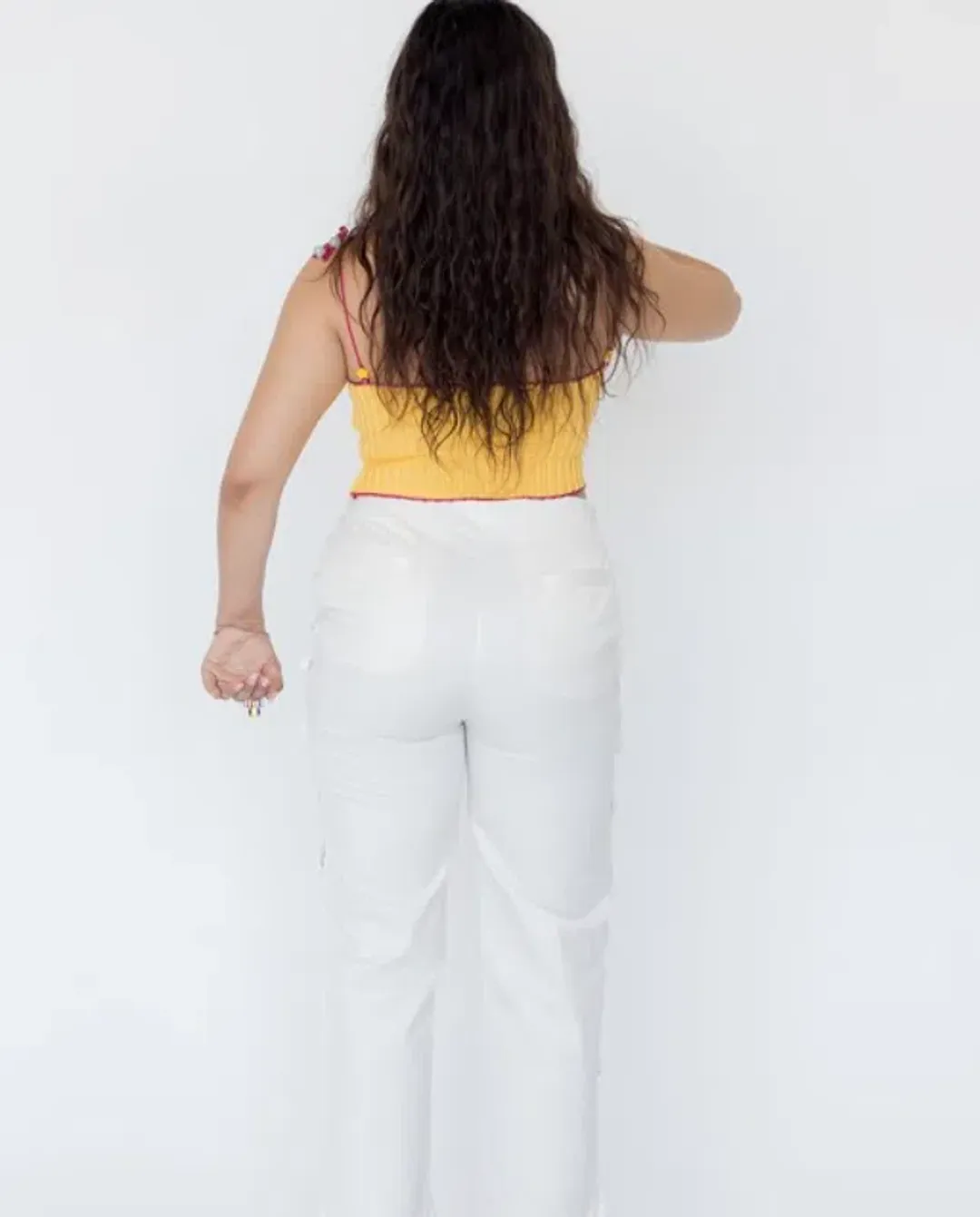 Stahl knit yellow daisy tank Top for rent on The Volte - main image