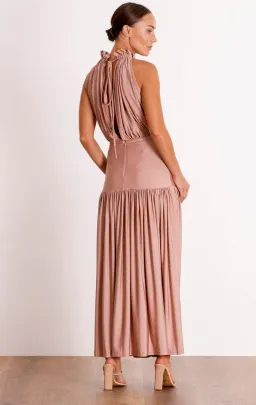 Pasduchas Two's Company Midi Dress in Peony Size AU 12 for rent on The Volte - image 4
