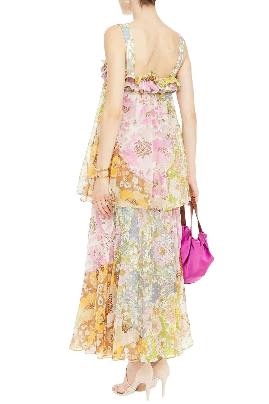 Zimmerman Super Eight Maxi Dress Print Size 6 for rent on The Volte - main image