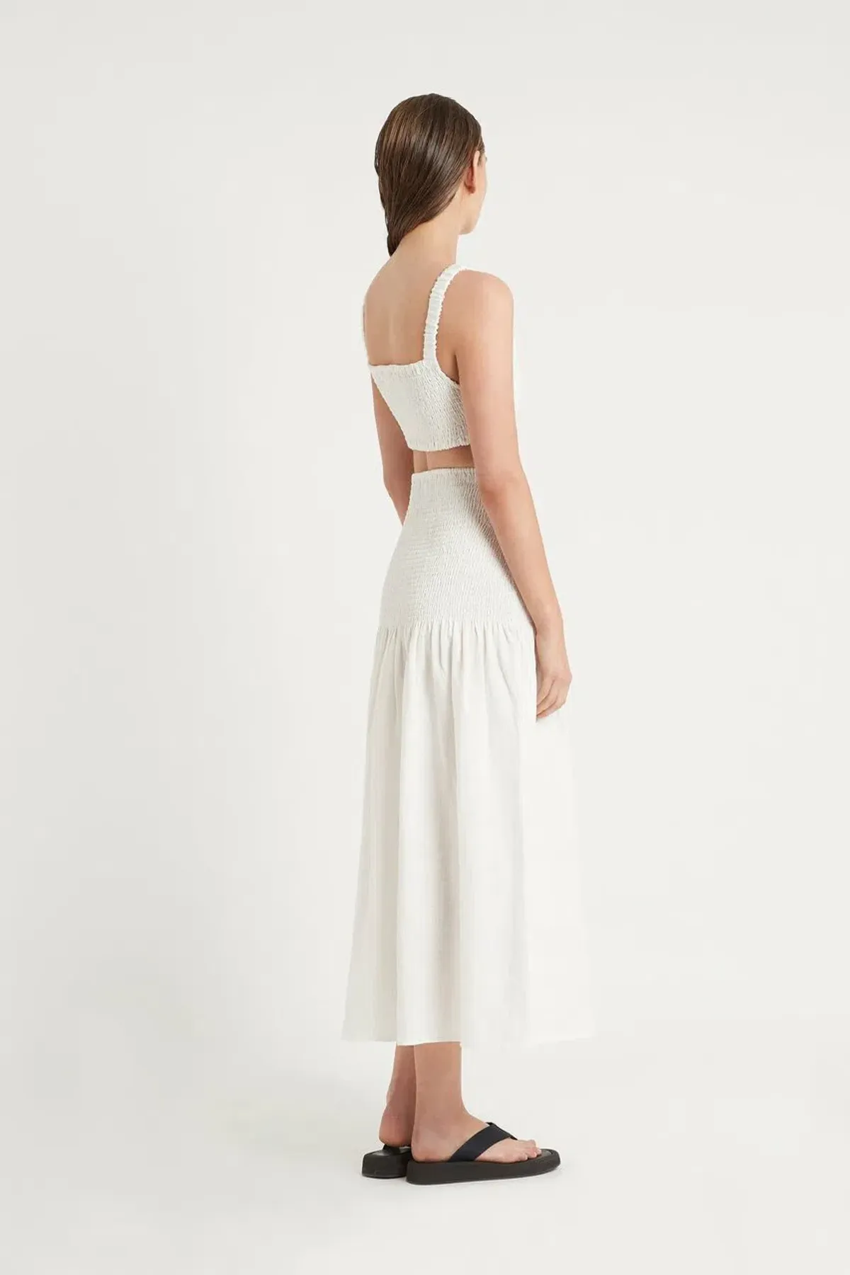 Sir the Label Madelyn Reversible Dress White Size 3 / AU 12 - Image 4