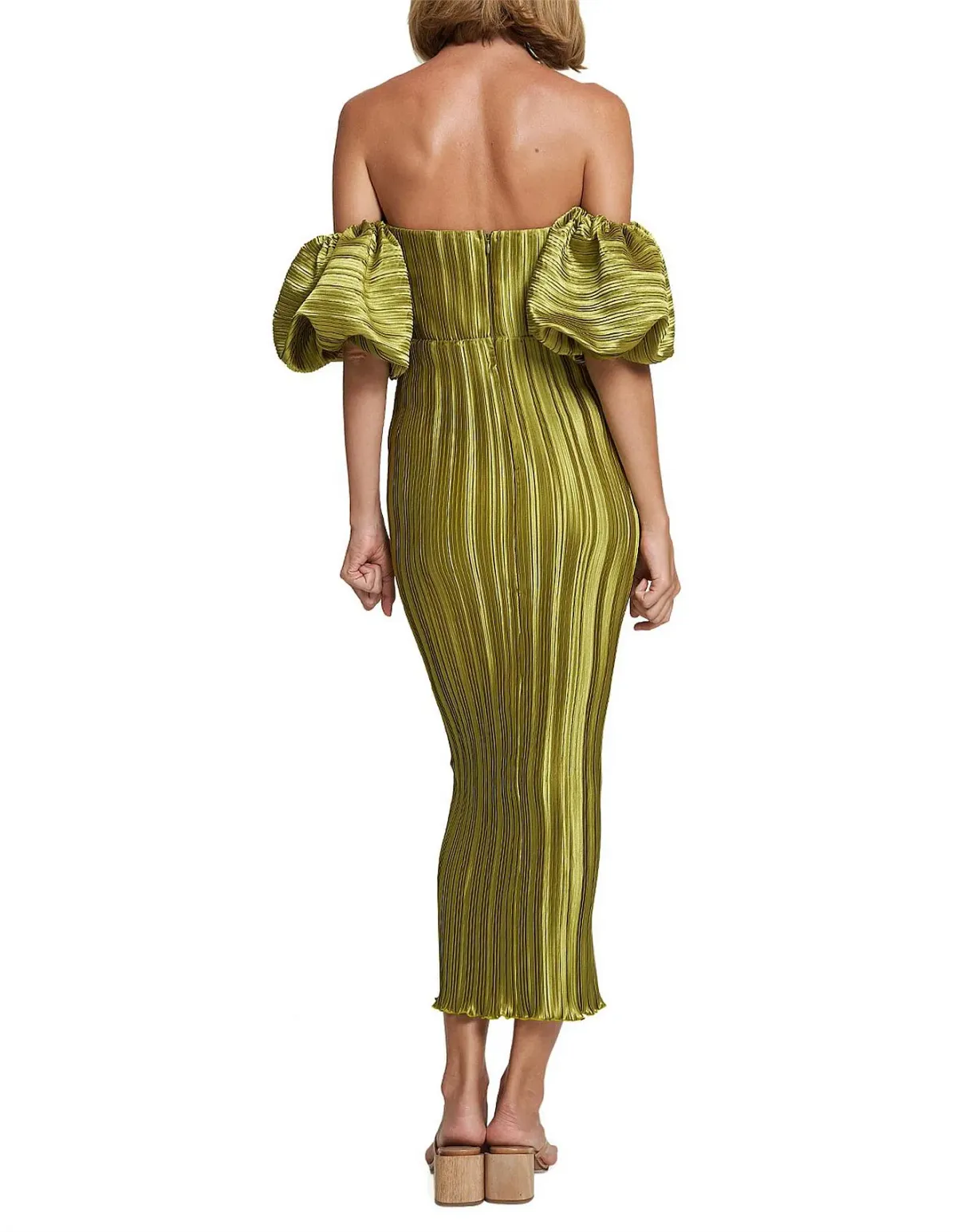L’Idee Sirene Gown Green Size 12 - Image 5