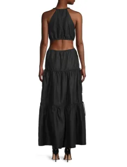 Bec and Bridge Helene Maxi Dress Black Size 8 for rent on The Volte - image 7