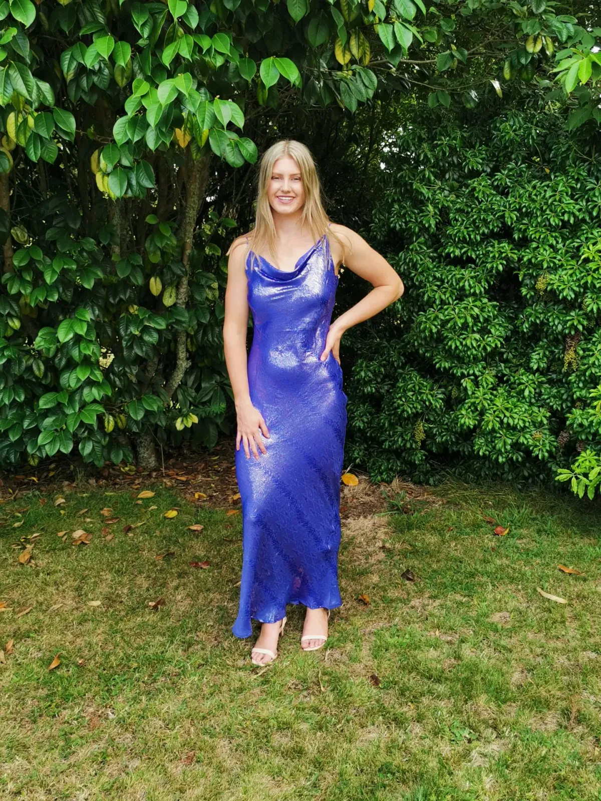 Rat and Boa Sapphire Maxi Dress Blue Size 8 - Image 1