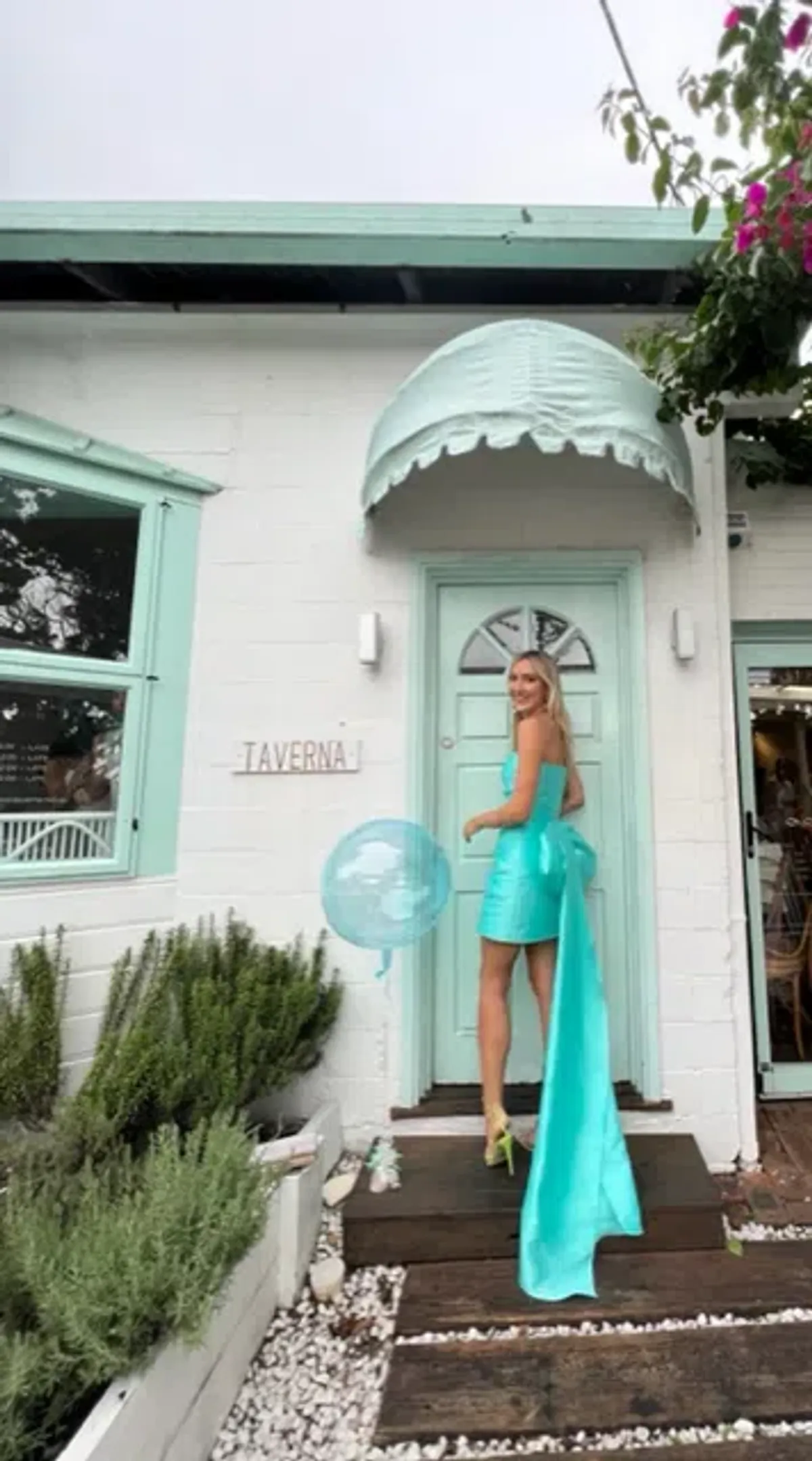 Kyha Studios Fifi Dress Aqua Size 3 / Au 6 - Image 2