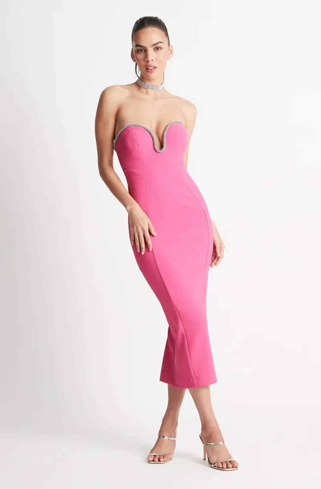 Sheike Emporium Dress Pink Size 10 for rent on The Volte - main image