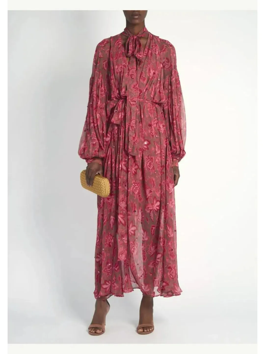 Zimmermann Karmic Chintz Dress Paisley Print Size 3 / AU 14 for rent on The Volte - main image