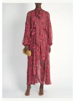Zimmermann Karmic Chintz Dress Paisley Print Size 3 / AU 14 for rent on The Volte - image 1