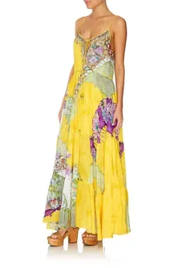 Camilla Golden Years Dress With Front Tie Detail Print Size (M) for rent on The Volte - image 3