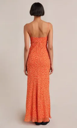 Bec & Bridge Cheri Maxi Dress Orange Size 6 for rent on The Volte - image 3