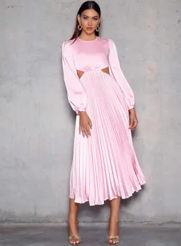 Elle Zeitoune The Barry Dress Candy Pink Size AU 12 for rent on The Volte - image 1