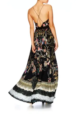 Camilla Dancing in the Dark Pleated Slip Dress Print Size 12 for rent on The Volte - image 4