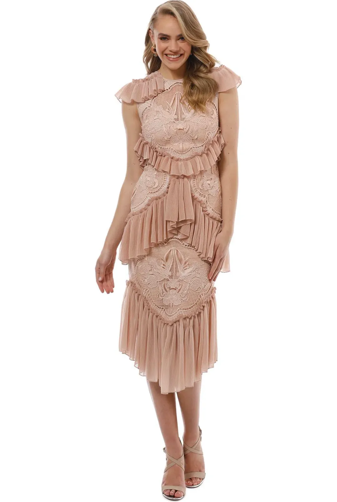 Alice McCall Sweet Emotions Dress Rose Size 10 for rent on The Volte - main image