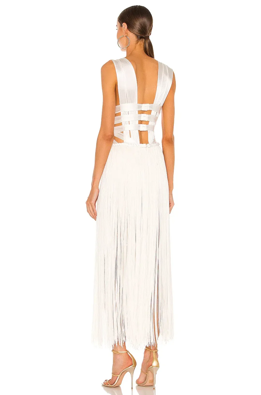 Bronx and Banco Issa Blanc Gown White Size XXS / AU 4 for rent on The Volte - main image