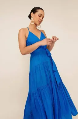Sheike Sirocco Maxi Dress Cobalt Blue Size 14 for rent on The Volte - image 3
