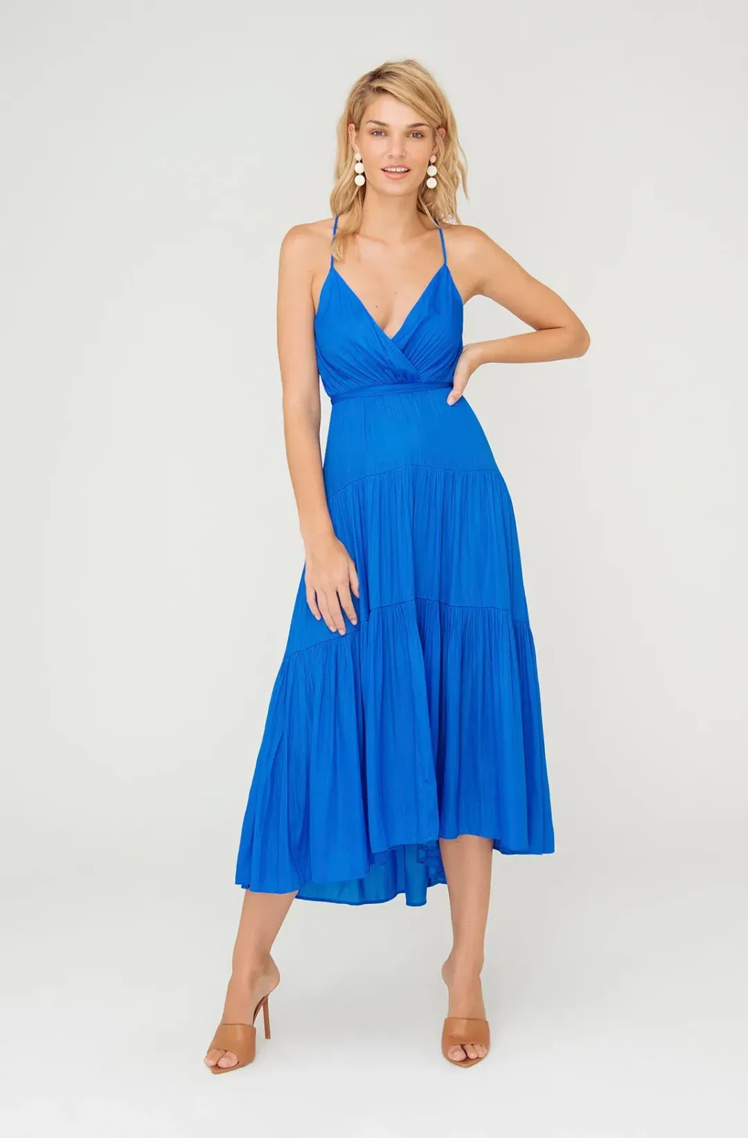 Sheike Sirocco Maxi Dress Cobalt Blue Size 14 for rent on The Volte - main image