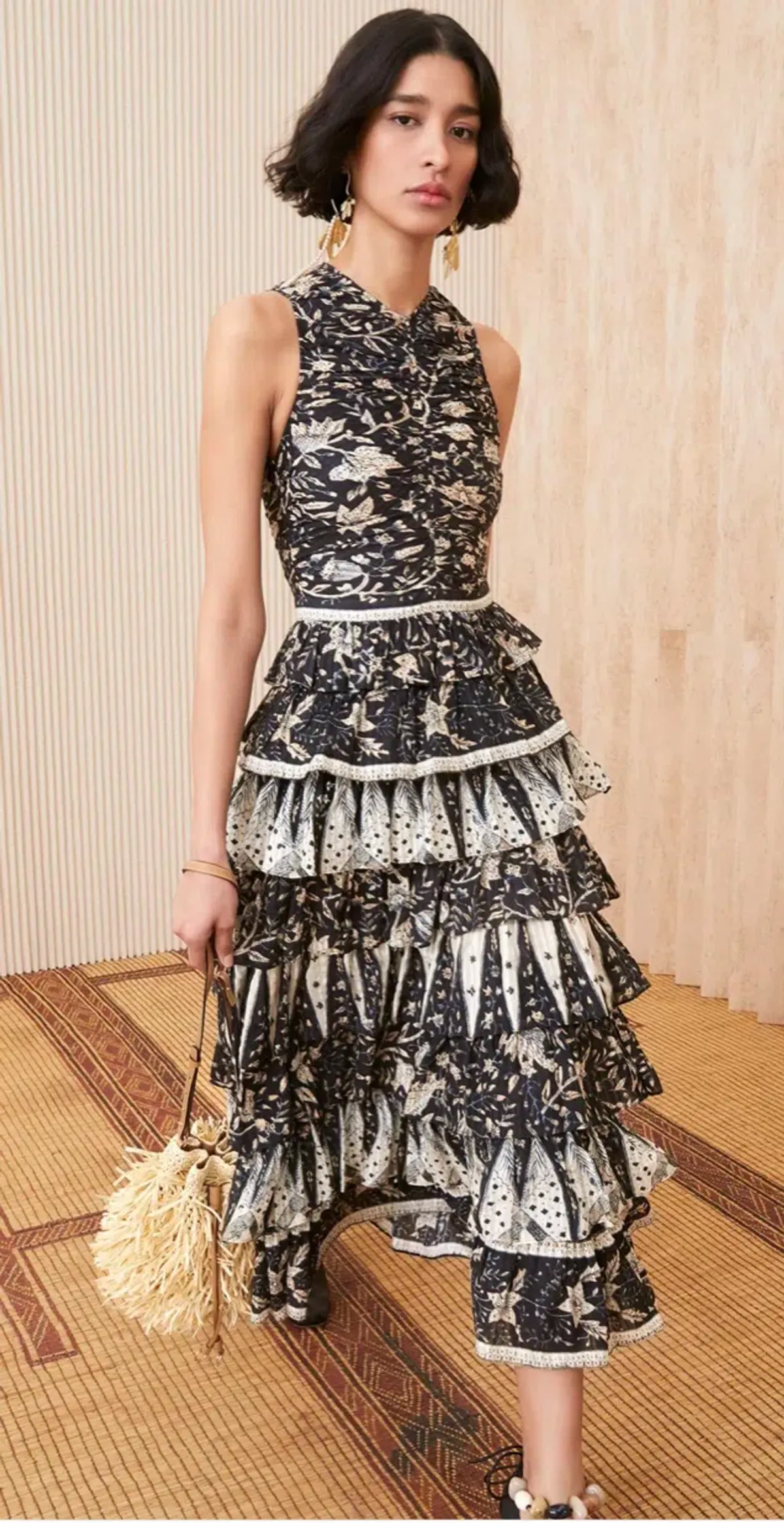 Ulla Johnson Ariah Dress Rainforest Print Size 8 - Image 1
