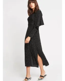 Sass & Bide Space Oddity One Shoulder Dress Black Size 14 for rent on The Volte - image 2