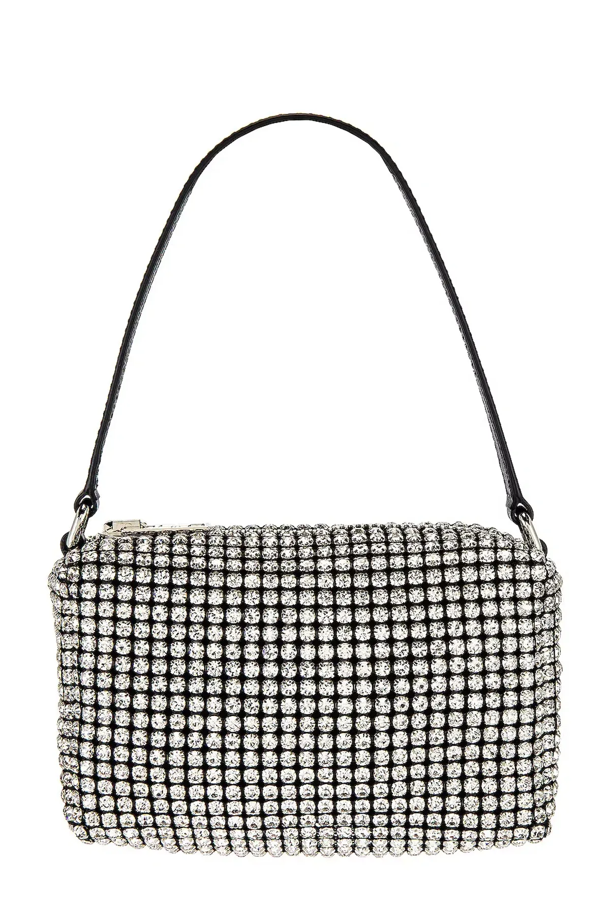 Alexander Wang Heiress Pouch in Rhinestone Mesh - Image 6