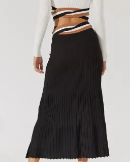 Sovere Inertia Knit Crop Top and Midi Skirt Set Size 6 for rent on The Volte - image 4
