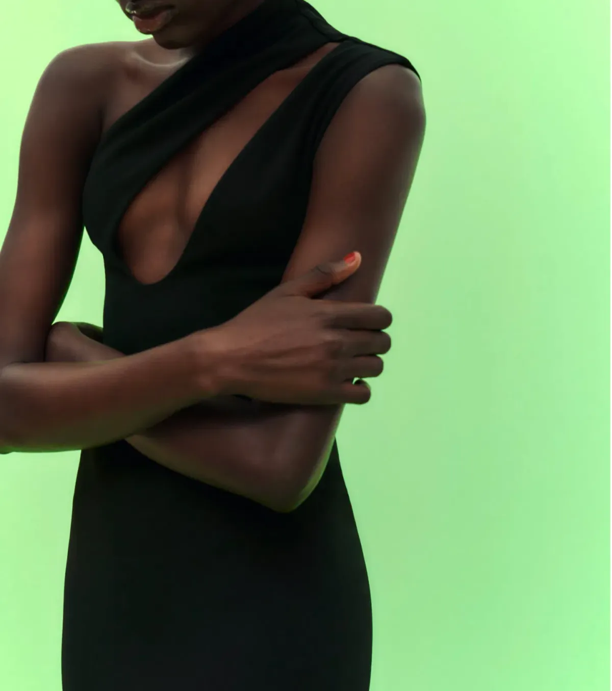 Solace London Krista Maxi Dress Black Size 8 - Image 3