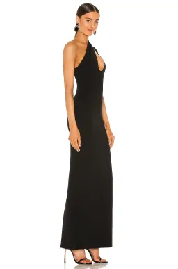 Solace London Krista Maxi Dress Black Size 8 for rent on The Volte - image 1